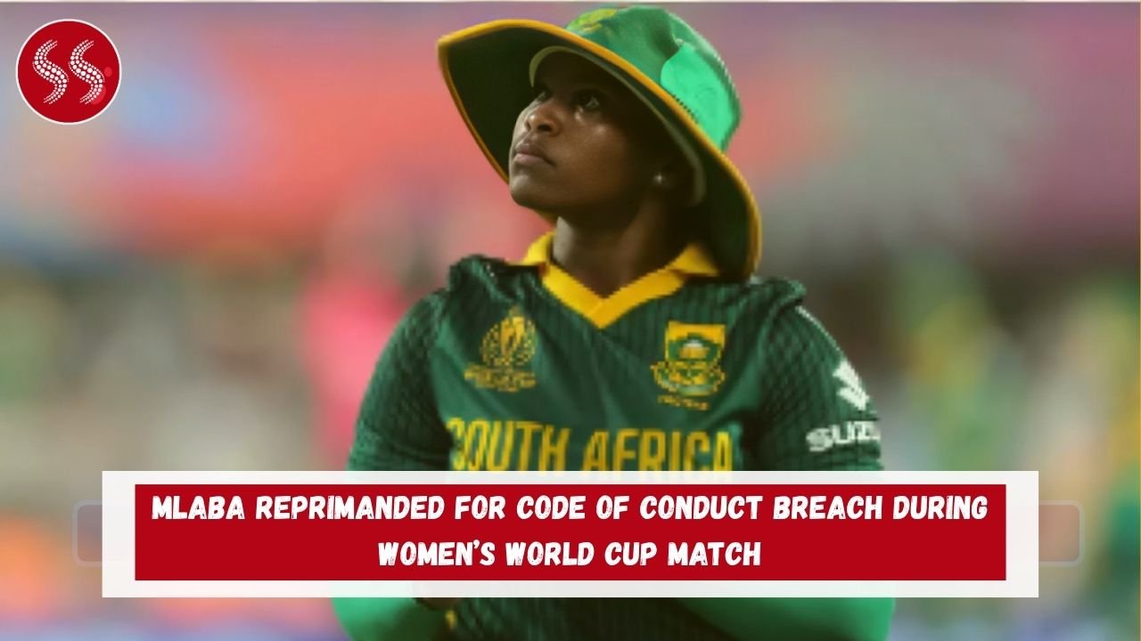 Mlaba Reprimanded for Code of Conduct Breach During Women’s World Cup Match