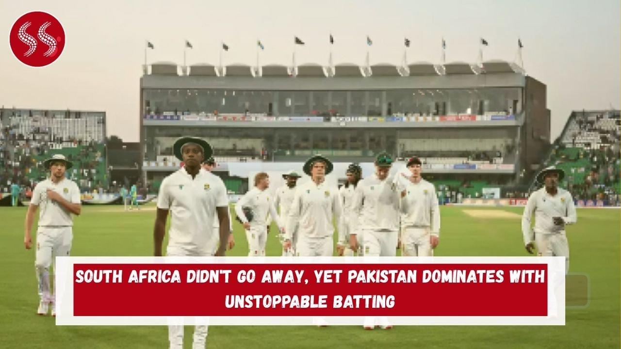 South Africa Didn't Go Away, yet Pakistan Dominates with Unstoppable Batting