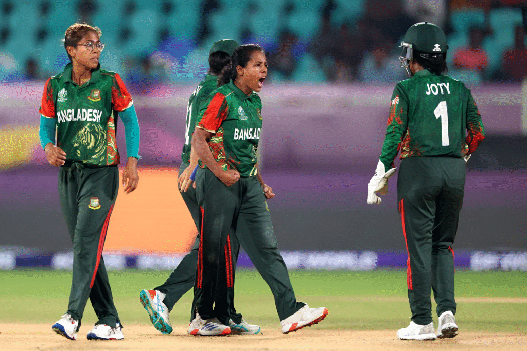 Bangladesh vs South Africa 3-Wicket Thriller: Heartbreak for Bangladesh in Final Over Women's World Cup Clash 3 Bangladesh vs South Africa 3-Wicket Thriller: Heartbreak for Bangladesh in Final Over Women's World Cup Clash
