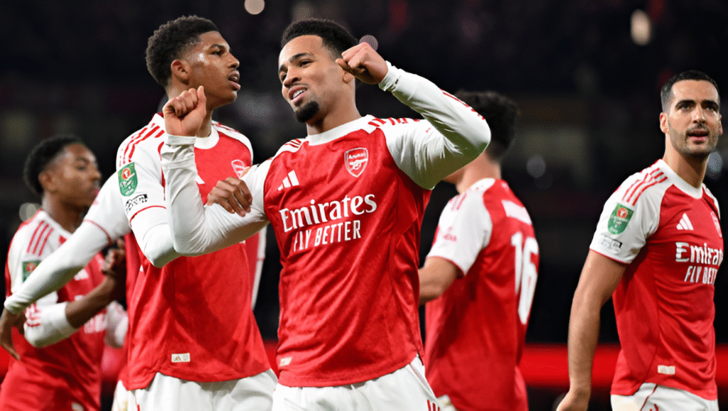Arsenal 2-0 Brighton Carabao Cup: Nwaneri and Saka Fire Gunners into Quarter-Finals on a Sensational Night for Youngsters 3 Arsenal 2-0 Brighton Carabao Cup: Nwaneri and Saka Fire Gunners into Quarter-Finals on a Sensational Night for Youngsters