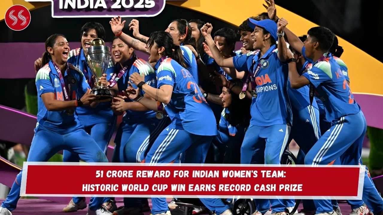 51 Crore Reward for Indian Women's Team: Historic World Cup Win Earns Record Cash Prize 2 51 Crore Reward for Indian Women's Team: Historic World Cup Win Earns Record Cash Prize
