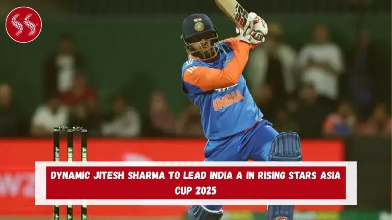 Dynamic Jitesh Sharma to Lead India A in Rising Stars Asia Cup 2025