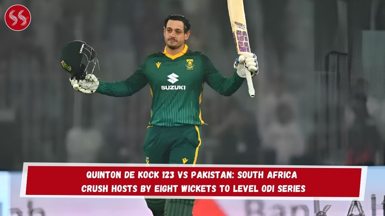 Quinton de Kock 123 vs Pakistan: South Africa Crush Hosts by Eight Wickets to Level ODI Series
