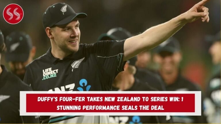 Duffy's Four-Fer Takes New Zealand to Series Win: 1 Stunning Performance Seals the Deal