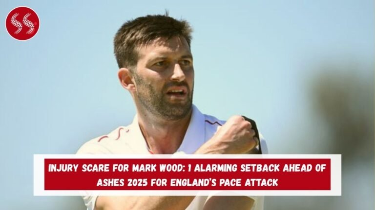Injury Scare for Mark Wood: 1 Alarming Setback Ahead of Ashes 2025 for England’s Pace Attack