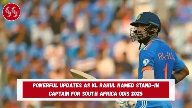 POWERFUL Updates as KL Rahul Named Stand-In Captain for South Africa ODIs 2025