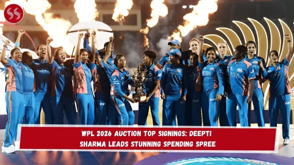 WPL 2026 Auction Top Signings: Deepti Sharma Leads Stunning Spending Spree