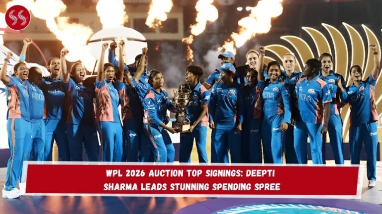 WPL 2026 Auction Top Signings: Deepti Sharma Leads Stunning Spending Spree