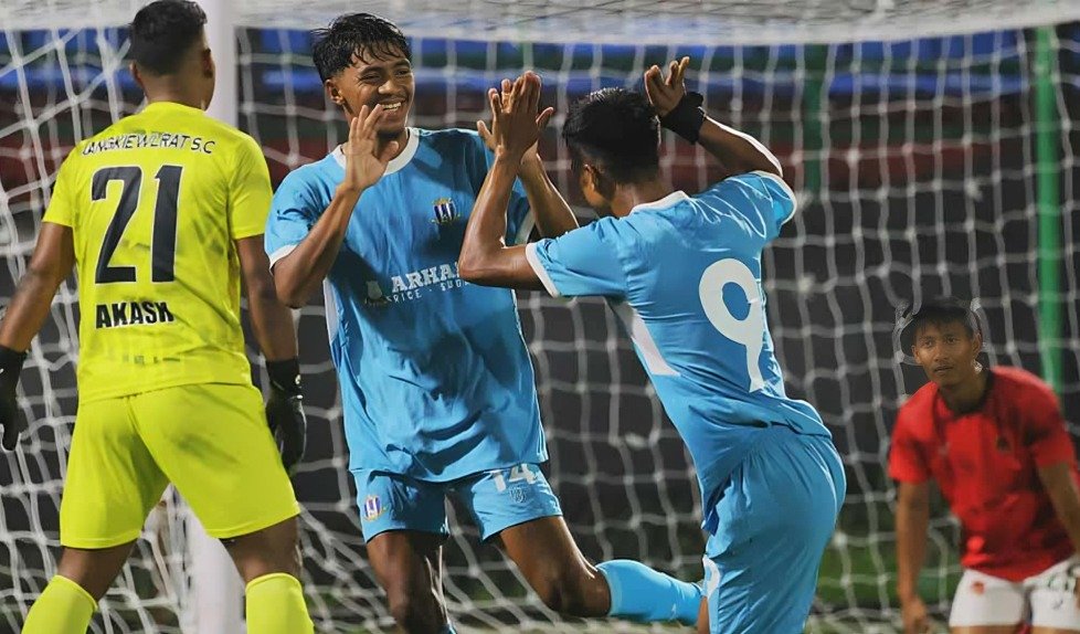 Meghalaya Rangdajied United Storm into SSA Super Cup Semifinals with a Commanding 3-0 Victory