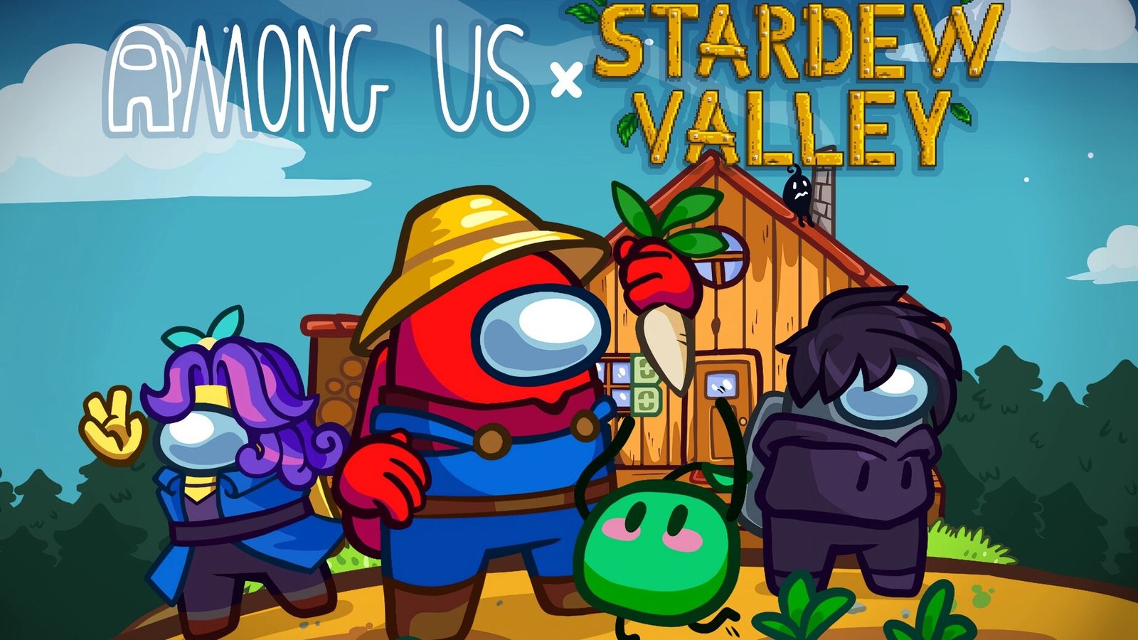 Among Us x Stardew Valley Collab Now Live With Free Cosmicube Rewards