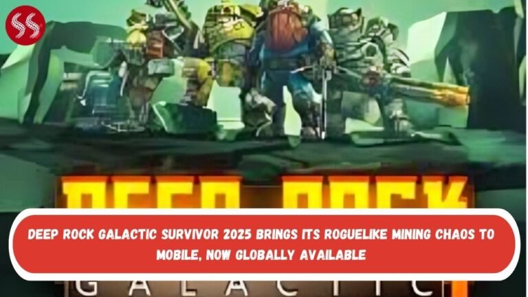 Deep Rock Galactic Survivor 2025 brings its roguelike mining chaos to mobile, now globally available