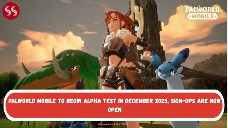 Palworld Mobile to begin Alpha Test in December 2025, sign-ups are now open