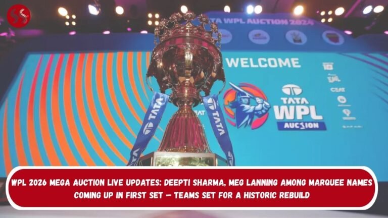 WPL 2026 Mega Auction LIVE Updates: Deepti Sharma, Meg Lanning Among Marquee Names Coming Up in First Set — Teams Set for a Historic Rebuild