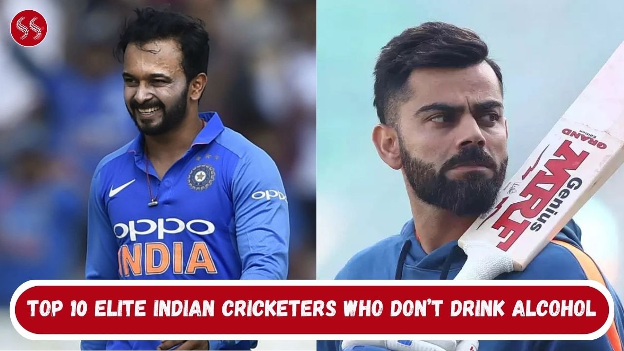 Top 10 Elite Indian Cricketers Who Don’t Drink Alcohol