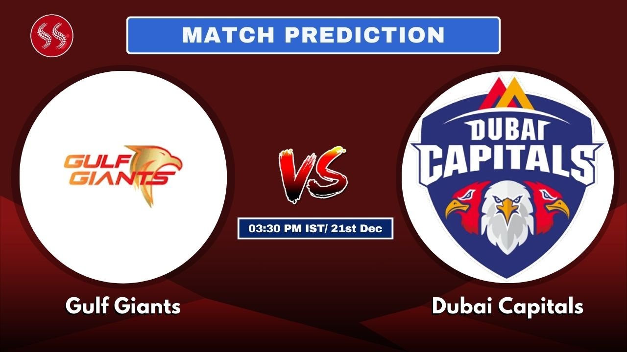 Gulf Giants vs Dubai Capitals 23rd T20 Match Preview: Explosive Match & Pitch Report
