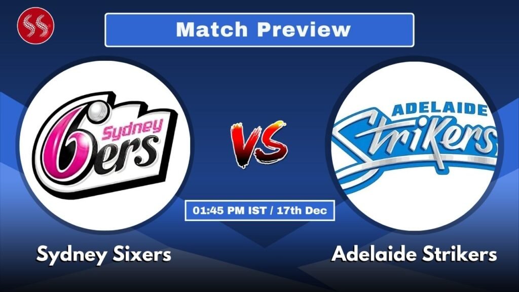 SS vs AS Today's Match Preview : Explosive 4th T20 Match & Pitch Report