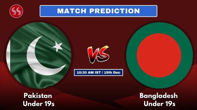 Pakistan Under 19s vs Bangladesh Under 19s Today’s Match Preview: Explosive Match & Pitch Report
