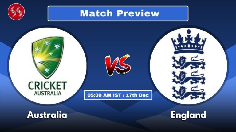 Australia vs England Today's Match Preview: Explosive 3rd Test Match & Pitch Report