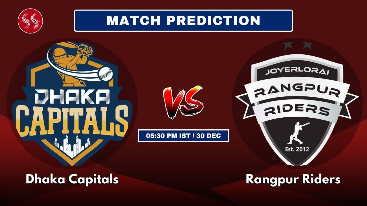 Dhaka Capitals vs Rangpur Riders Today's 8th T20 Match Preview & Promising Pitch Report