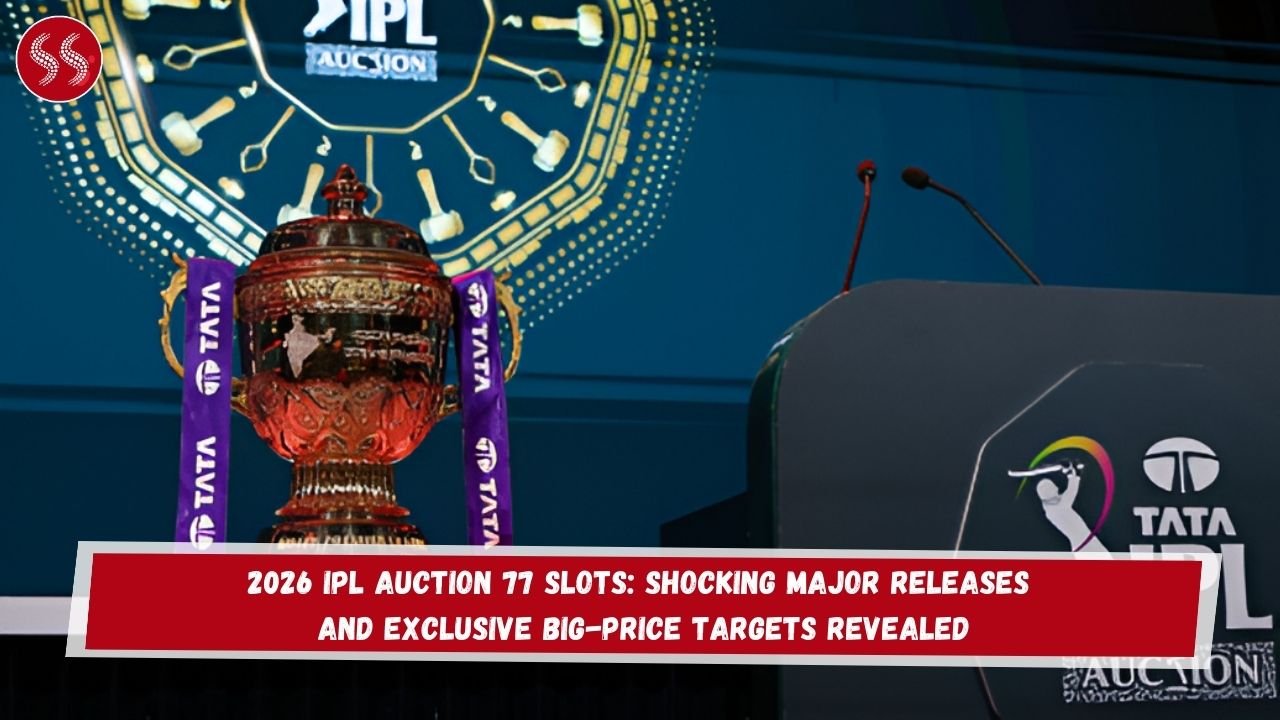 2026 IPL Auction 77 Slots: Shocking Major Releases and Exclusive Big-Price Targets Revealed