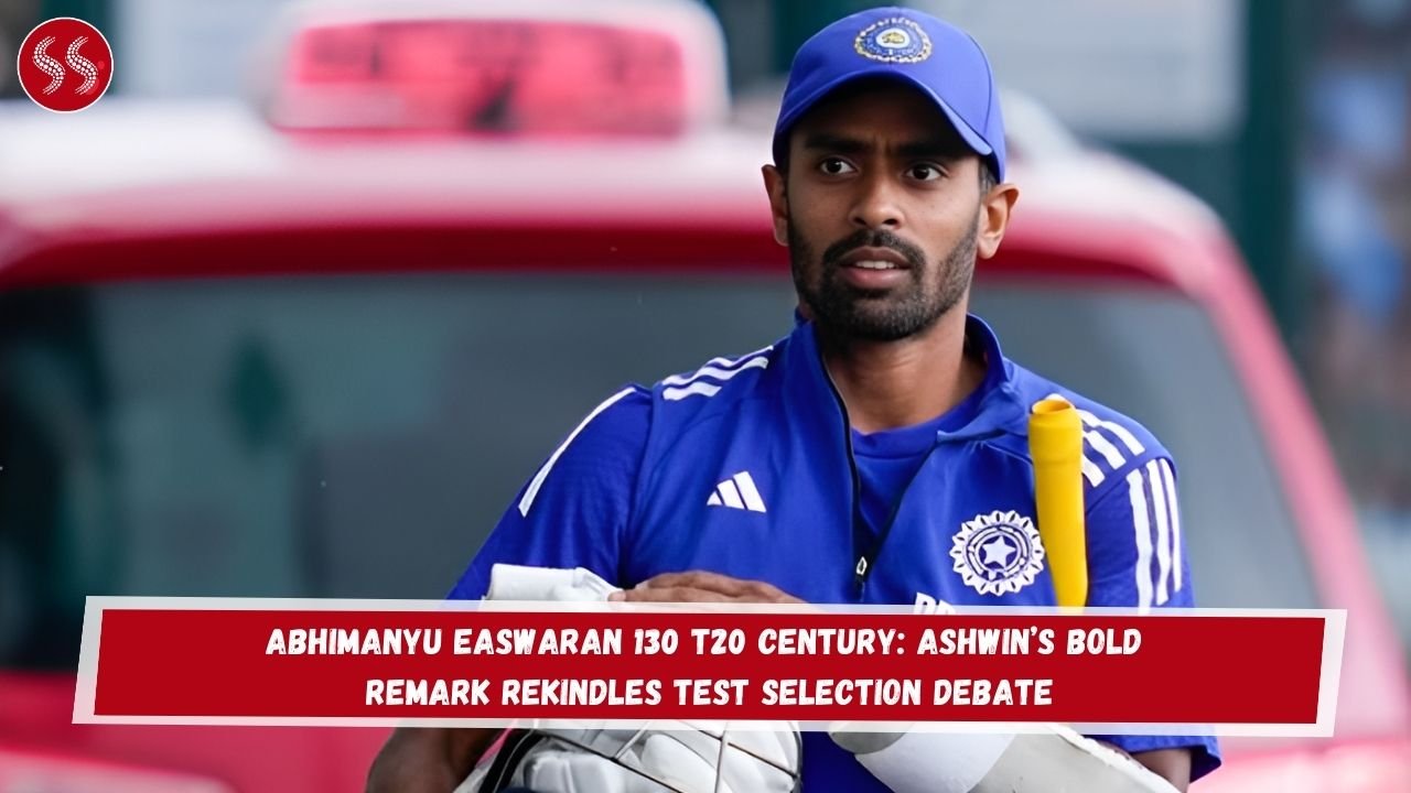 Abhimanyu Easwaran 130 T20 Century: Ashwin’s Bold Remark Rekindles Test Selection Debate