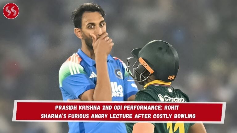 Prasidh Krishna 2nd ODI Performance: Rohit Sharma’s Furious Angry Lecture After Costly Bowling