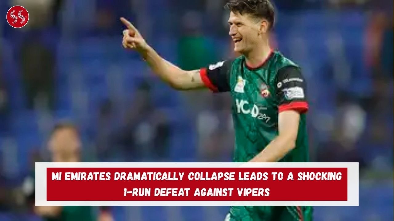 MI Emirates Dramatically Collapse Leads to a Shocking 1-Run Defeat Against Vipers 2 MI Emirates Dramatically Collapse Leads to a Shocking 1-Run Defeat Against Vipers