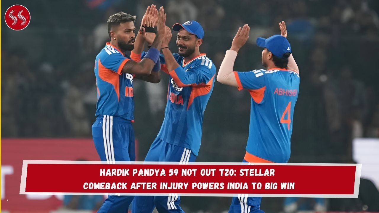 Hardik Pandya 59 Not Out T20: Stellar Comeback After Injury Powers India to Big Win 2 Hardik Pandya 59 Not Out T20: Stellar Comeback After Injury Powers India to Big Win