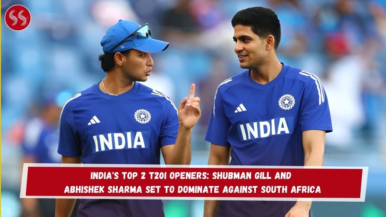 India's top 2 T20I Openers : Shubman Gill and Abhishek Sharma Set to Dominate Against South Africa 2 India's Top 2 T20I Openers: Shubman Gill and Abhishek Sharma Set to Dominate Against South Africa