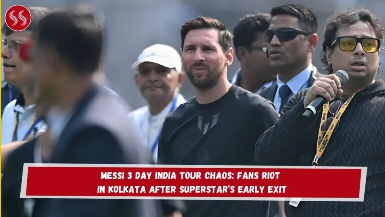 Messi 3 Day India Tour Chaos: Fans Riot in Kolkata After Superstar’s Early Exit