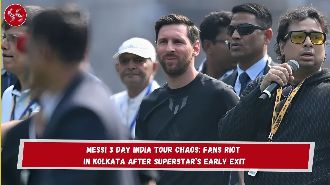 Messi 3 Day India Tour Chaos: Fans Riot in Kolkata After Superstar’s Early Exit 2 Messi 3 Day India Tour Chaos: Fans Riot in Kolkata After Superstar’s Early Exit