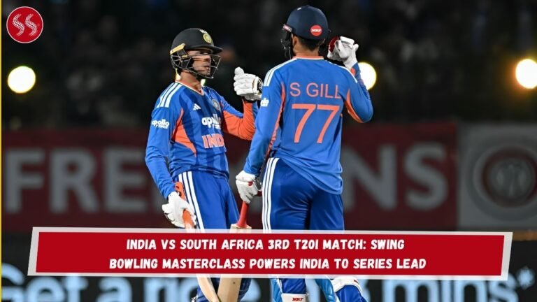 India vs South Africa 3rd T20I Match: Swing Bowling Masterclass Powers India to Series Lead