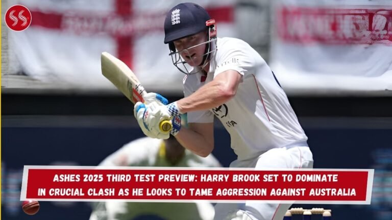 Ashes 2025 Third Test Preview: Harry Brook Set to Dominate in Crucial Clash as He Looks to Tame Aggression Against Australia