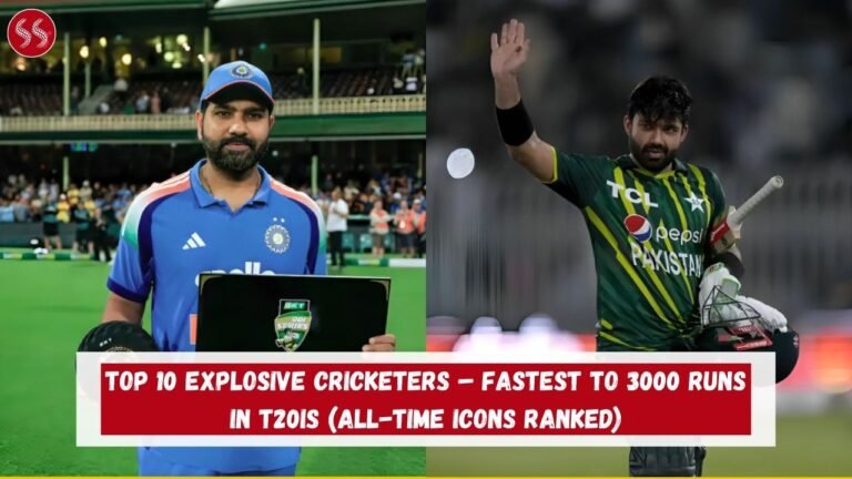 Top 10 Explosive Cricketers – Fastest to 3000 Runs in T20Is (All-Time Icons Ranked)