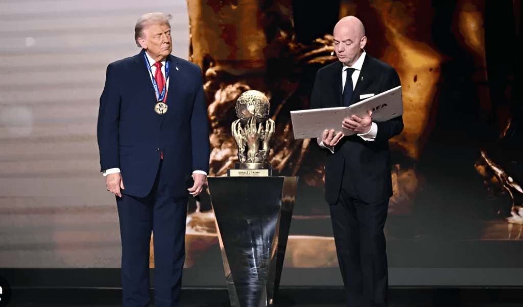 Donald Trump Wins 2026 FIFA World Cup Peace Prize Ahead of Historic Draw 3 Donald Trump Wins 2026 FIFA World Cup Peace Prize Ahead of Historic Draw