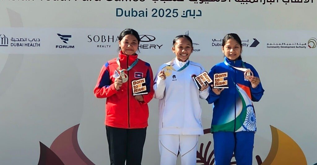 Assam Para Athletes Shine at Asian Youth Para Games 2025 With Historic Five-Medal Haul in Dubai 3 Assam Para Athletes Shine at Asian Youth Para Games 2025 With Five-Medal Haul in Dubai