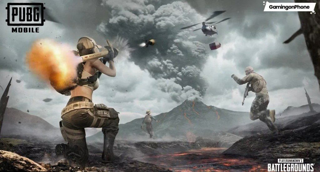 PUBG Mobile is bringing the new 3×3 Paramo map in its latest update with Dynamic Volcano Action