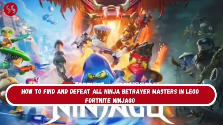How to Find and Defeat All Ninja Betrayer Masters in LEGO Fortnite Ninjago