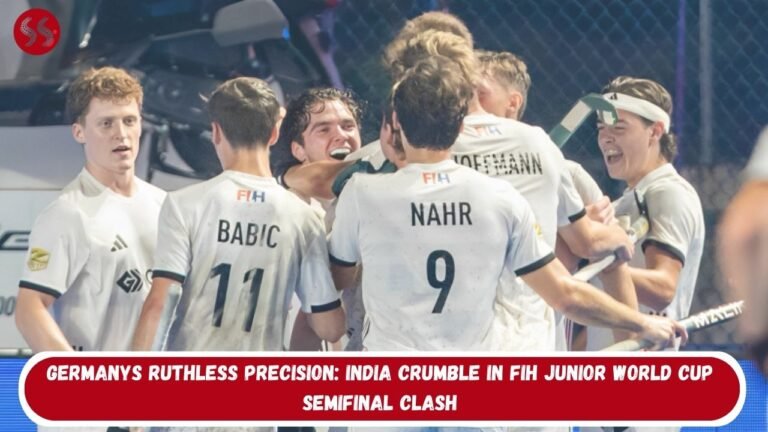Germanys Ruthless Precision: India Crumble in FIH Junior World Cup Semifinal Clash