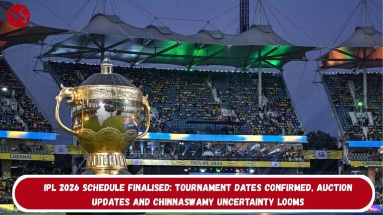 IPL 2026 Schedule Finalised: Tournament Dates Confirmed, Auction Updates and Chinnaswamy Uncertainty Looms