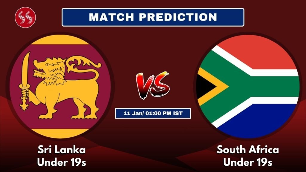 Sri Lanka Under 19s vs South Africa Under 19s Today's 8th ODI Match Preview & Promising Pitch Report