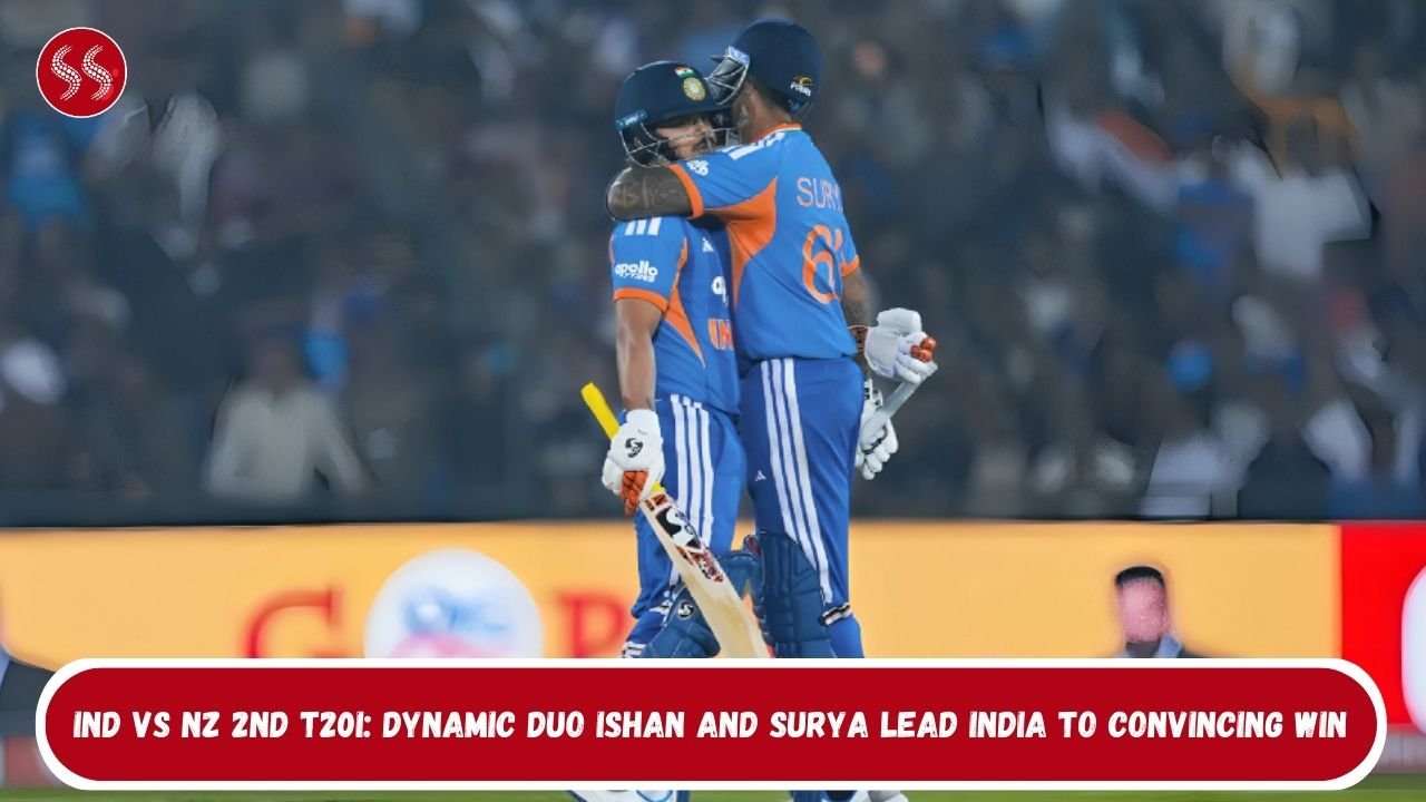 IND vs NZ 2nd T20I: Dynamic Duo Ishan and Surya Lead India to Convincing Win