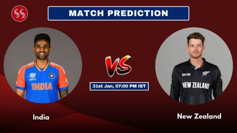 IND vs NZ Today's 5th T20I Match Preview: Explosive Match & Pitch Report