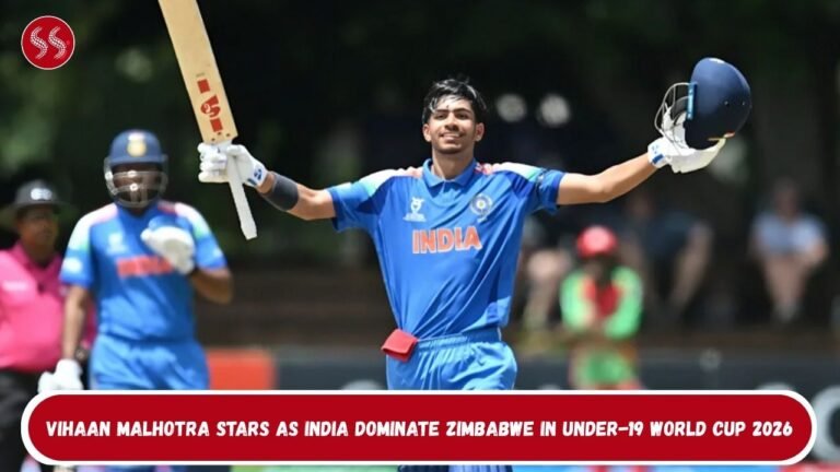 Vihaan Malhotra Stars as India Dominate Zimbabwe in Under-19 World Cup 2026
