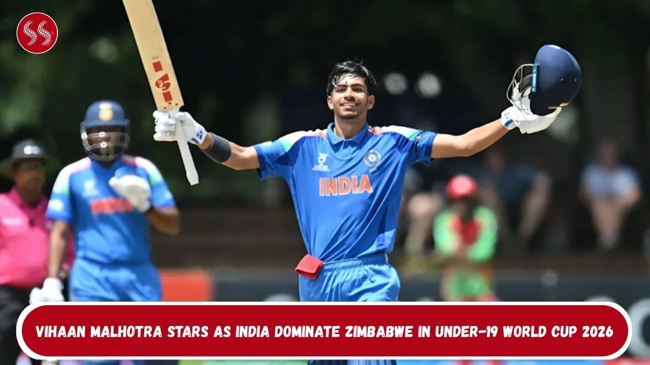 Vihaan Malhotra Stars as India Dominate Zimbabwe in Under-19 World Cup 2026