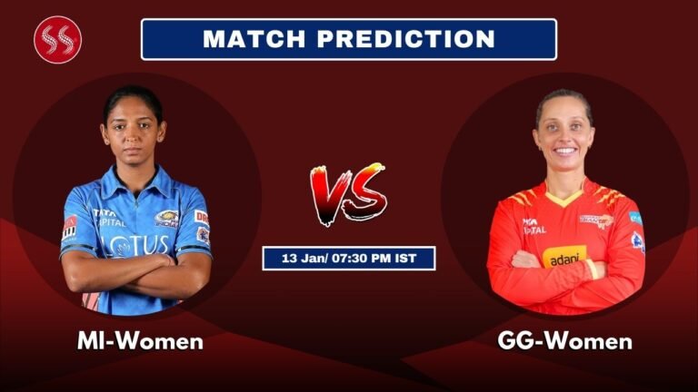 MI-Women vs GG-Women Today's 6th T20 Match Preview: Explosive Match & Pitch Report