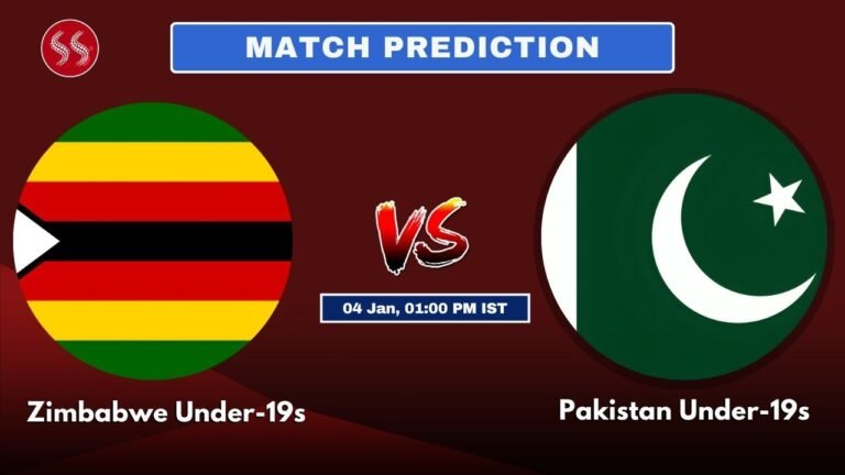 ZIM U19 vs PAK U19 Today's 6th ODI Match Preview & Promising Pitch Report