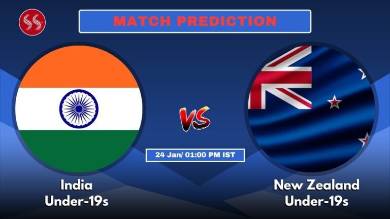 IND U19 vs NZ U19 Today’s 24th ODI Match Preview: Explosive Match & Pitch Report