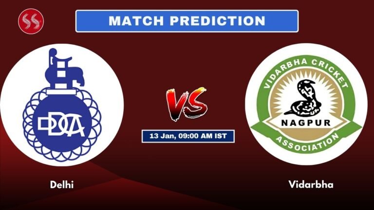 DEL vs VID Today's 4th Quarter Final Match Preview: Explosive Match & Pitch Report