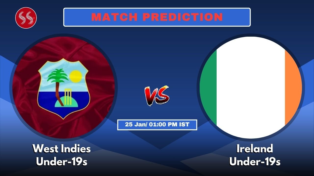 WI U19 vs IRE U19 Today’s 2nd ODI Match Preview: Explosive Match & Pitch Report